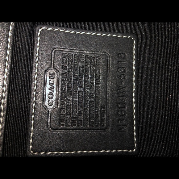 COACH Retro Signature Fabric & Leather Hobo purse - Picture 8 of 10